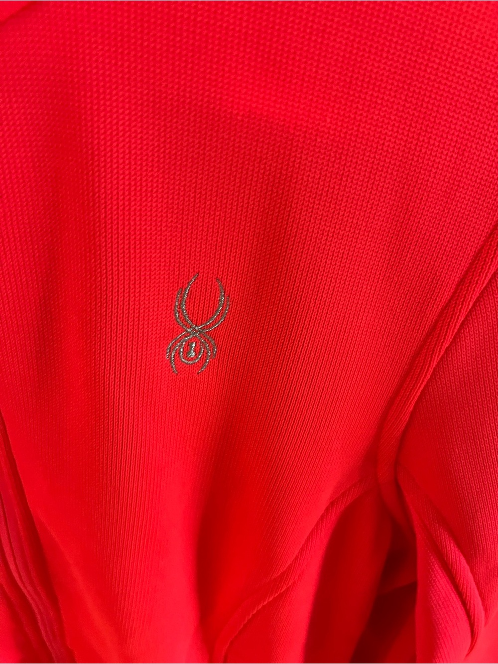 Spyder Women’s Red Full‑Zip Fleece Jacket - Picture 5 of 9